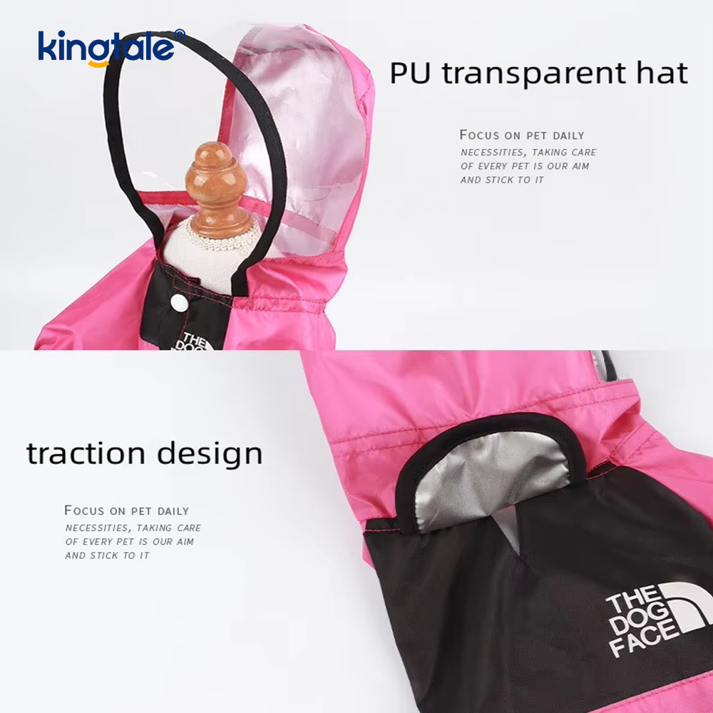 เสื้อกันฝนสุนัขโพลีเอสเตอร์