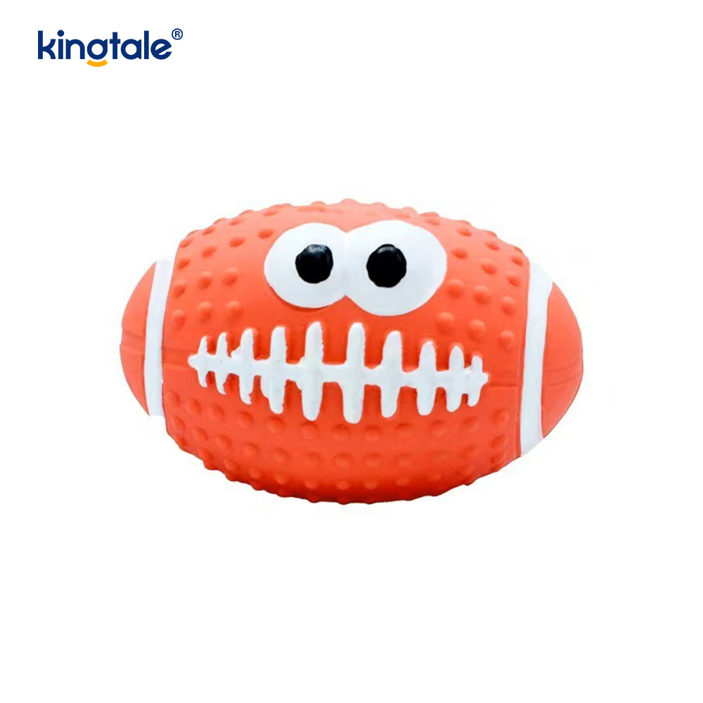 สัตว์เลี้ยงของเล่นน้ำยางทำเสียงยิ้ม Face Ball ในร่มและกลางแจ้ง