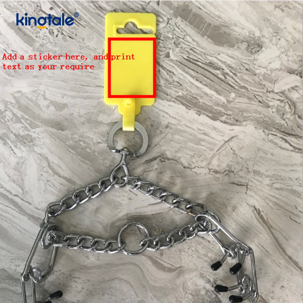 Pet Pinch Choke Collars เหล็กกล้าคาร์บอนโลหะง่ามปลอกคอฝึกสุนัข Pet Pinch Choke Collars เหล็กกล้าคาร์บอนโลหะง่ามปลอกคอฝึกสุนัข