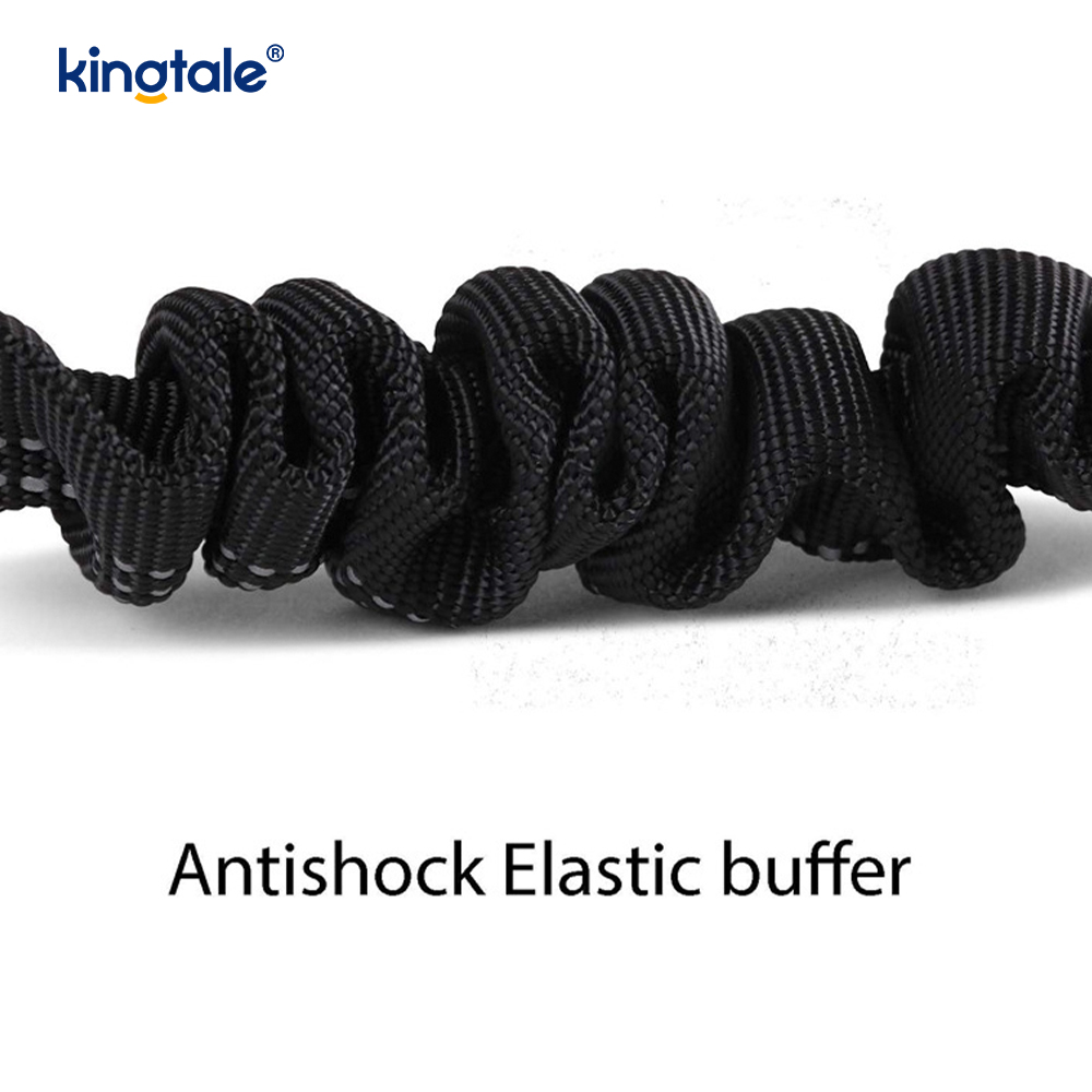 เข็มขัดนิรภัยรถยนต์สำหรับสัตว์เลี้ยงสะท้อนแสงโพลีเอสเตอร์ทนทาน Anti-Rush Anti-Rush