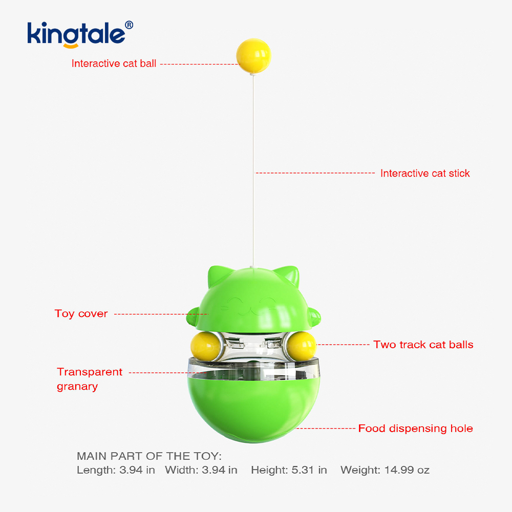 Interactive Cat Toy the Tumbler แกล้งแมวและคิดถึงมาดูแมวตัวใหม่