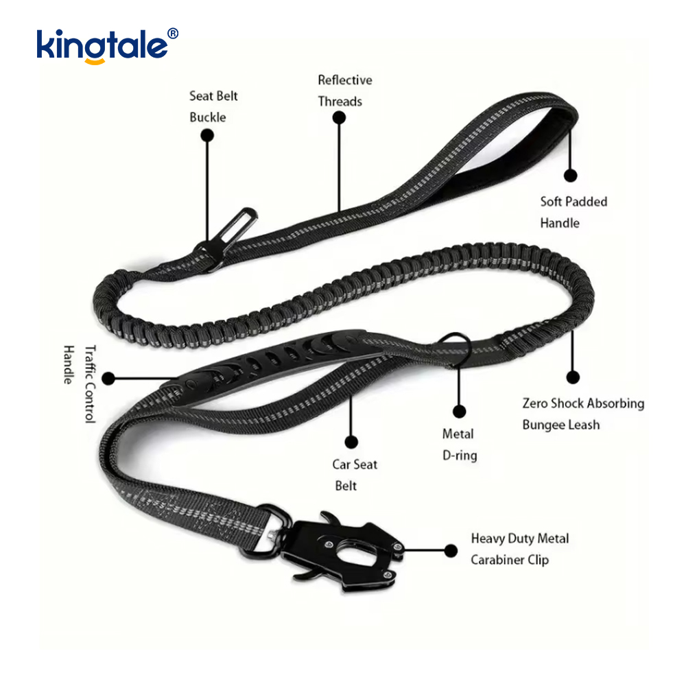 ระบบควบคุมความปลอดภัยแบบ Leash รองรับ Solid Dog Car Seat