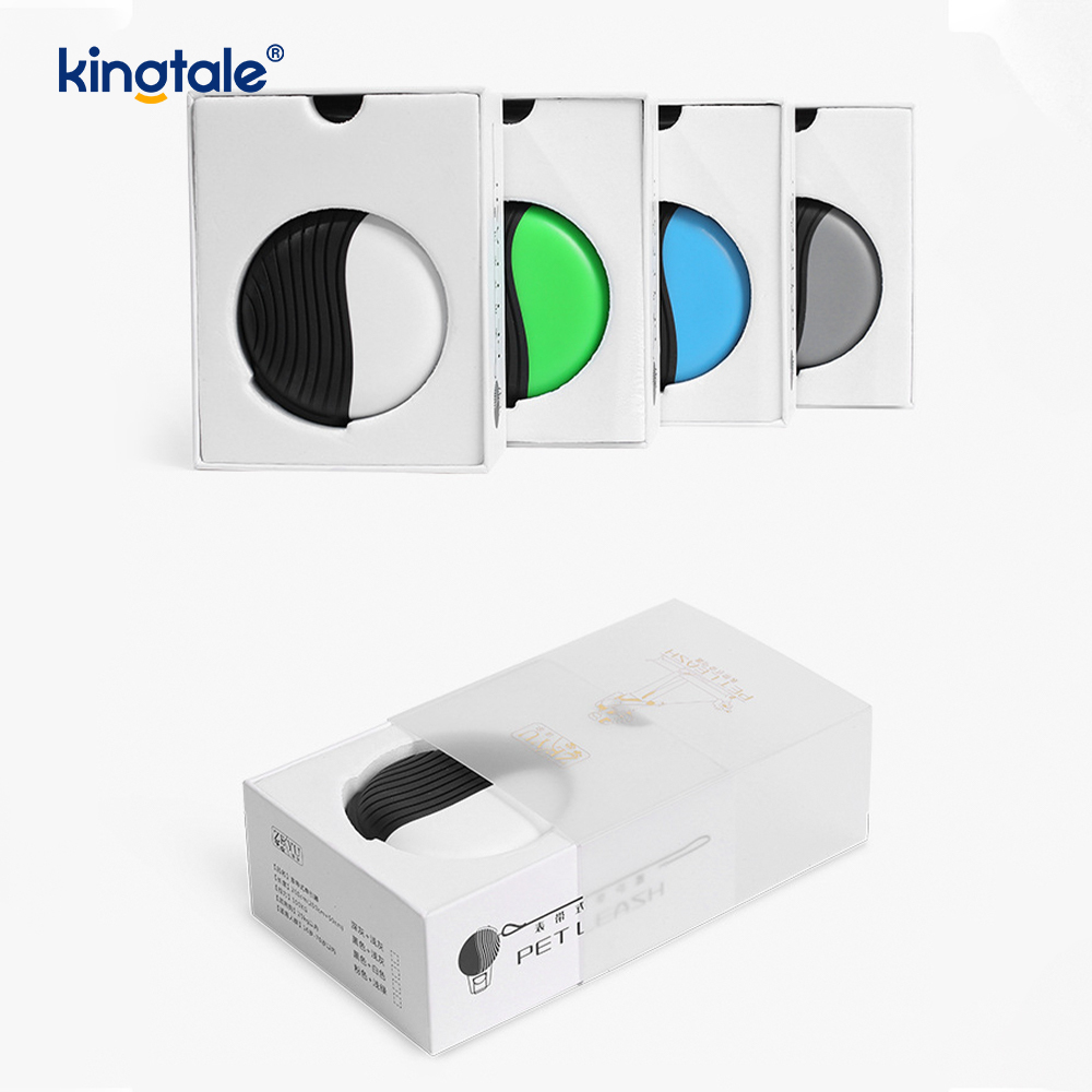 สายจูงสุนัขคู่แบบสำหรับ 360 องศาพร้อมไฟ LED