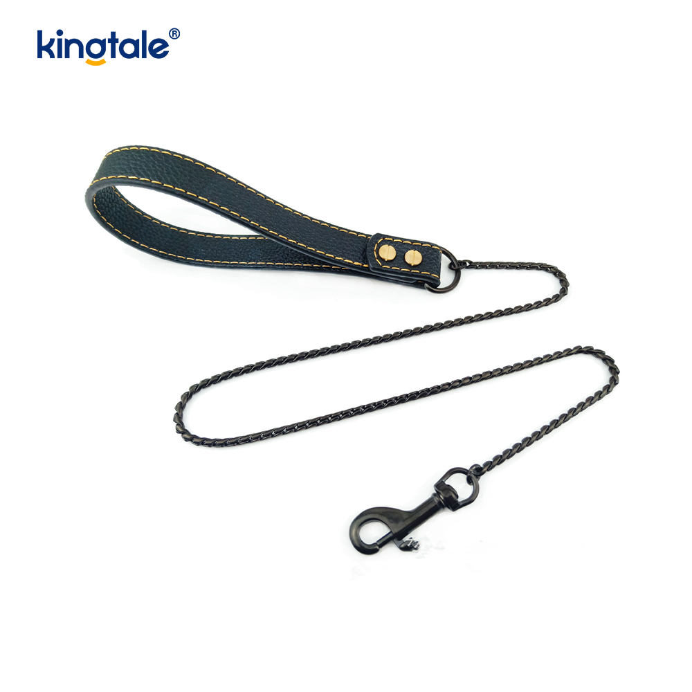 Heavy Duty Chain สายจูงสุนัขโลหะหลากสี Pet Dog Walking Chain Leash